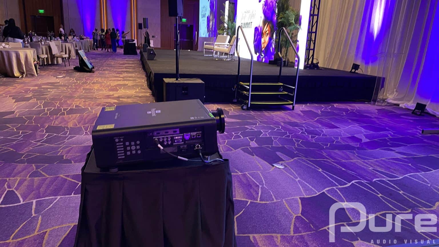 Projector Rental Company Pure AV